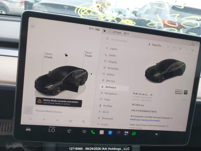 Продажа на аукционе авто 2022 Tesla Model 3, vin: 5YJ3E1EB9NF278516, номер лота: 12716568
