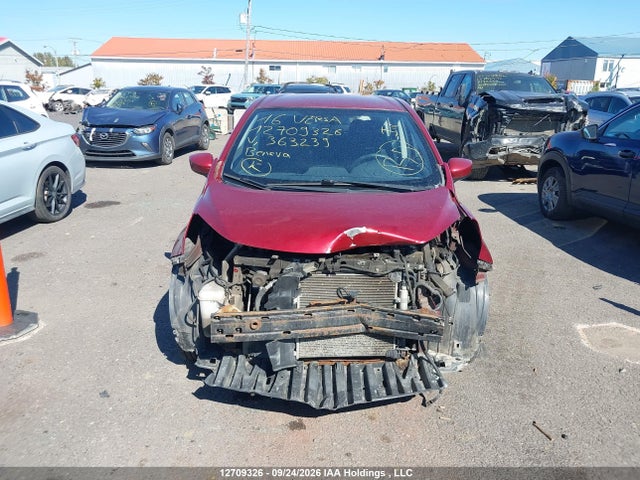 12709326 :رقم المزاد ، 3N1CE2CP2GL363239 vin ، 2016 Nissan Versa Note 1.6 S/1.6 Sl/1.6 Sr/1.6 Sv مزاد بيع