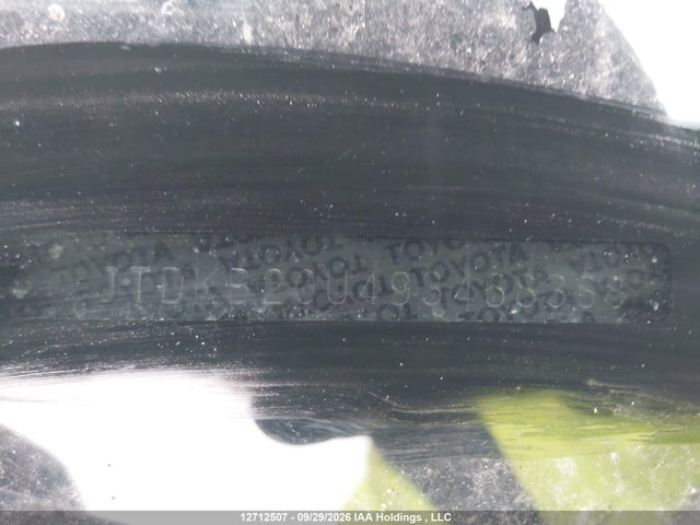 Продаж на аукціоні авто 2009 Toyota Prius, vin: JTDKB20U493468388, номер лоту: 12712507