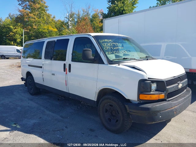 2009 Chevrolet Express 3500 Ls/lt მანქანა იყიდება აუქციონზე, vin: 1GAHG39KX91101437, აუქციონის ნომერი: 12712930