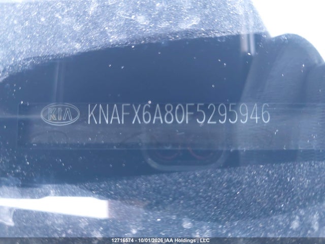 KNAFX6A80F5295946 KIA FORTE EX