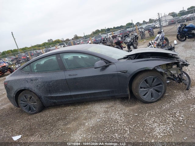 12716594 :رقم المزاد ، LRW3E7EB4RC087881 vin ، 2024 Tesla Model 3 Long Range مزاد بيع