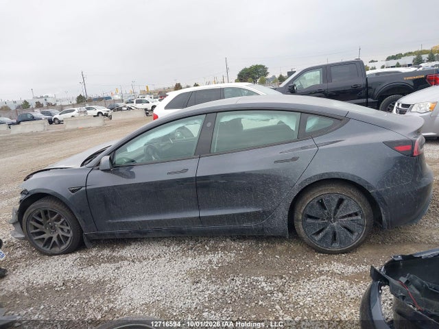 12716594 :رقم المزاد ، LRW3E7EB4RC087881 vin ، 2024 Tesla Model 3 Long Range مزاد بيع