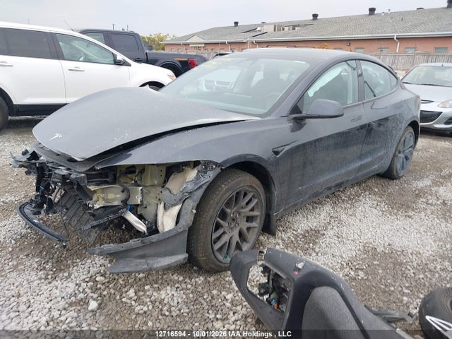 12716594 :رقم المزاد ، LRW3E7EB4RC087881 vin ، 2024 Tesla Model 3 Long Range مزاد بيع
