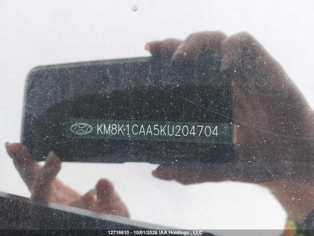 Продажа на аукционе авто 2019 Hyundai Kona 2.0l Essential, vin: KM8K1CAA5KU204704, номер лота: 12716610