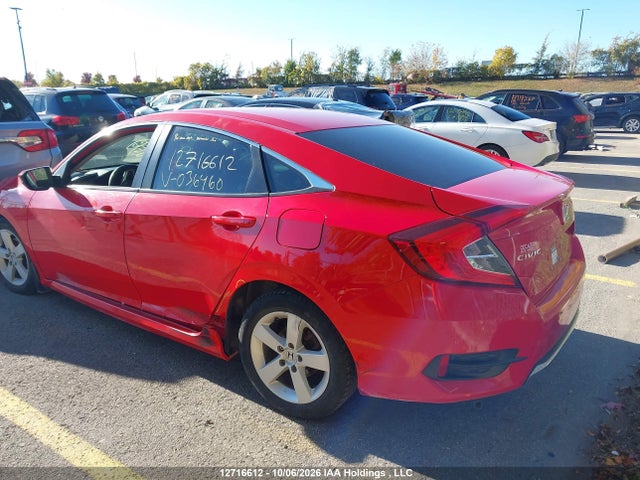 2019 Honda Civic Lx მანქანა იყიდება აუქციონზე, vin: 2HGFC2F53KH036460, აუქციონის ნომერი: 12716612