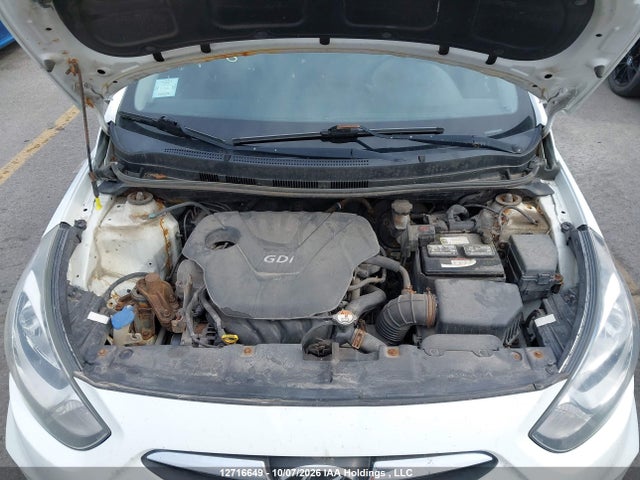 12716649 :رقم المزاد ، KMHCT5AE0DU110469 vin ، 2013 Hyundai Accent Gls/gs مزاد بيع