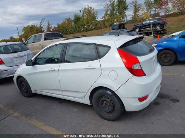 12716649 :رقم المزاد ، KMHCT5AE0DU110469 vin ، 2013 Hyundai Accent Gls/gs مزاد بيع