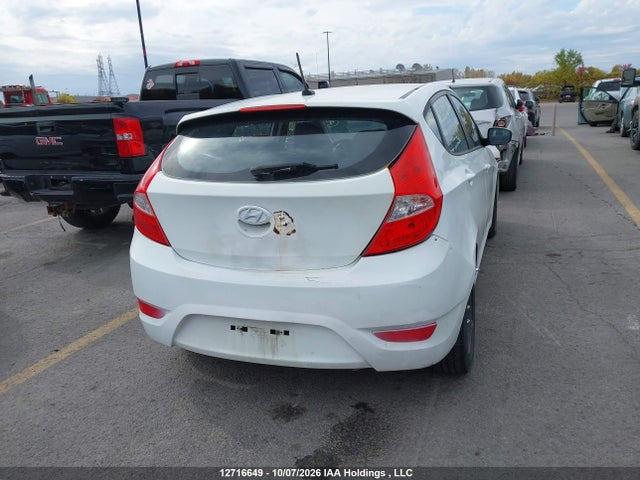 12716649 :رقم المزاد ، KMHCT5AE0DU110469 vin ، 2013 Hyundai Accent Gls/gs مزاد بيع