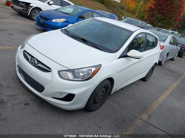 12716649 :رقم المزاد ، KMHCT5AE0DU110469 vin ، 2013 Hyundai Accent Gls/gs مزاد بيع