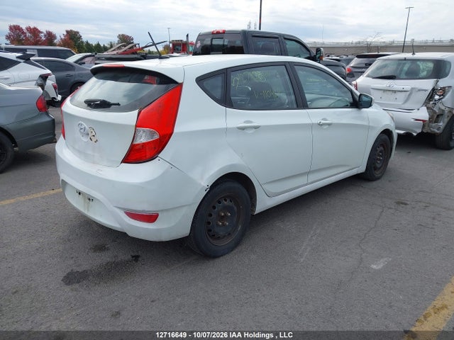 12716649 :رقم المزاد ، KMHCT5AE0DU110469 vin ، 2013 Hyundai Accent Gls/gs مزاد بيع