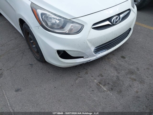 12716649 :رقم المزاد ، KMHCT5AE0DU110469 vin ، 2013 Hyundai Accent Gls/gs مزاد بيع