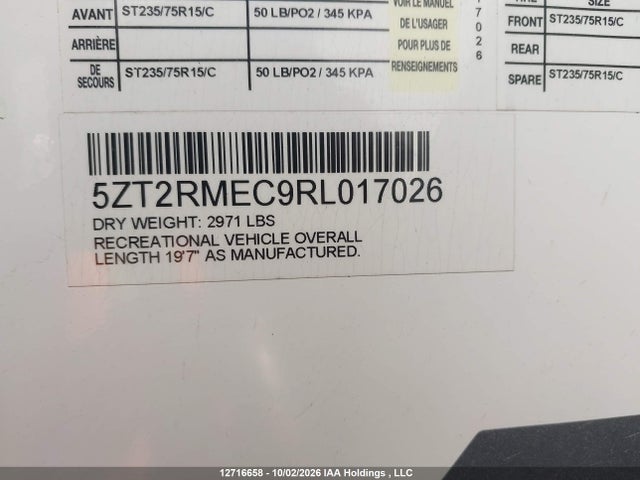 Coachmen Catalina 2024 5ZT2RMEC9RL017026 Image 9