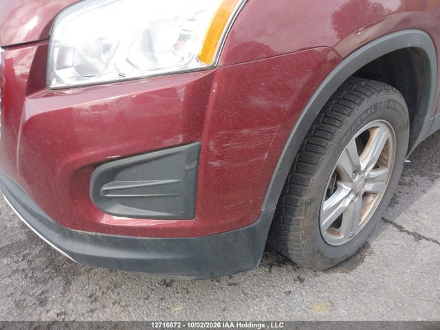 12716672 :رقم المزاد ، 3GNCJPSB6GL195947 vin ، 2016 Chevrolet Trax 1lt مزاد بيع
