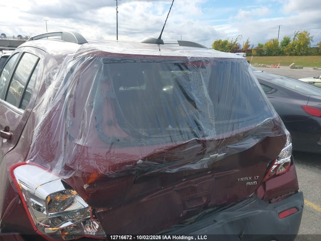 12716672 :رقم المزاد ، 3GNCJPSB6GL195947 vin ، 2016 Chevrolet Trax 1lt مزاد بيع
