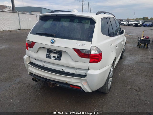 Aukcja sprzedaży 2008 Bmw X3 3.0si, vin: WBXPC934X8WJ07156, numer aukcji: 12716685
