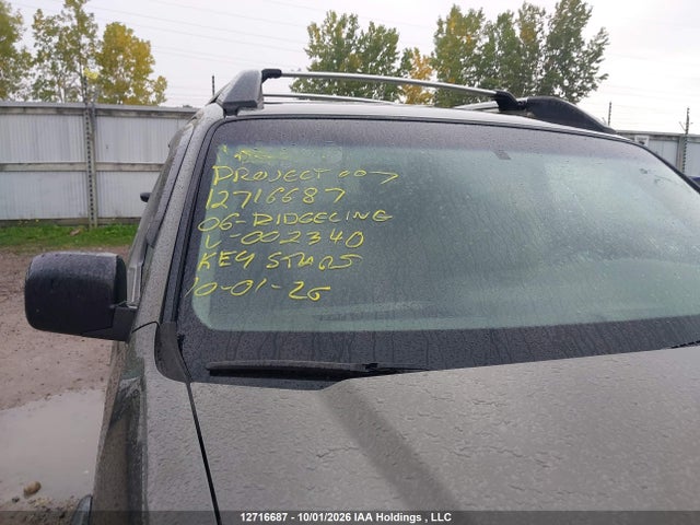 Продажа на аукционе авто 2006 Honda Ridgeline Rts, vin: 2HJYK16436H002340, номер лота: 12716687