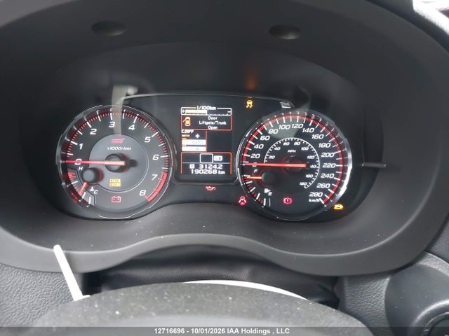 Продажа на аукционе авто 2020 Subaru Wrx Sti Sti, vin: JF1VA2V66L9818138, номер лота: 12716696