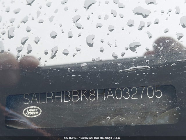 Продажа на аукционе авто 2017 Land Rover Discovery Hse Luxury, vin: SALRHBBK8HA032705, номер лота: 12716713