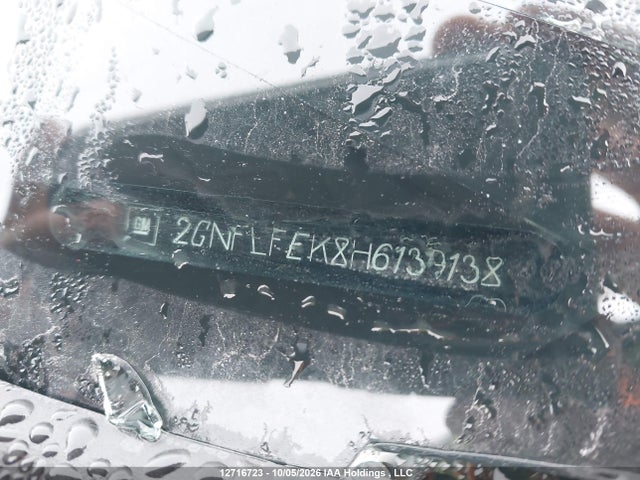 12716723 :رقم المزاد ، 2GNFLFEK8H6139138 vin ، 2017 Chevrolet Equinox Lt مزاد بيع