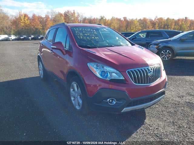 Продажа на аукционе авто 2015 Buick Encore, vin: KL4CJESB5FB046453, номер лота: 12716729