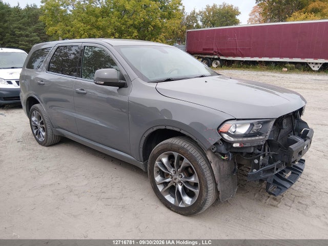 1C4RDJDG5KC663784 Dodge DURANGO GT