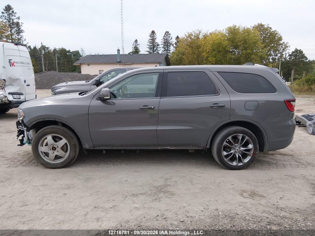 1C4RDJDG5KC663784 Dodge DURANGO GT