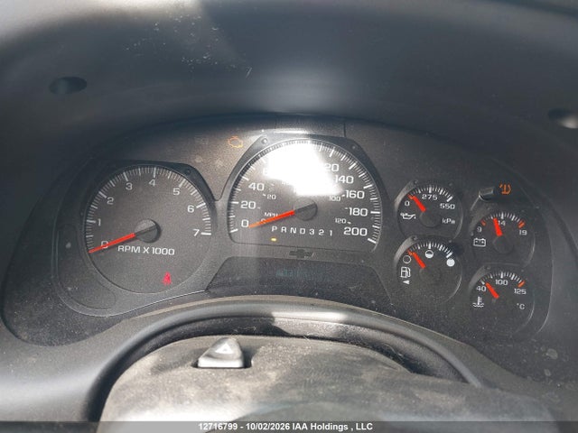 2009 Chevrolet Trailblazer Lt მანქანა იყიდება აუქციონზე, vin: 1GNDT33S792123293, აუქციონის ნომერი: 12716799