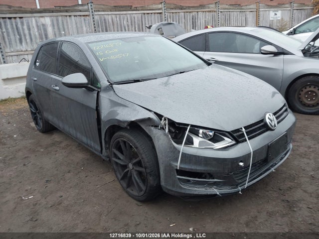12716839 :رقم المزاد ، 3VW117AU9FM082597 vin ، 2015 Volkswagen Golf 1.8 Tsi Comfortline/1.8 Tsi Highline/1.8 Tsi Trendline مزاد بيع