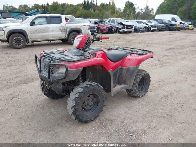 2024 Honda Trx520 Fm მანქანა იყიდება აუქციონზე, vin: 1HFTE4424RJ000484, აუქციონის ნომერი: 12716860