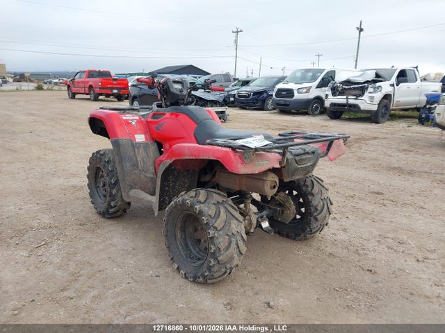 2024 Honda Trx520 Fm მანქანა იყიდება აუქციონზე, vin: 1HFTE4424RJ000484, აუქციონის ნომერი: 12716860
