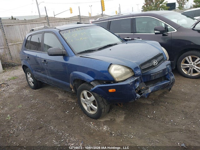 12716873 :رقم المزاد ، KM8JM12BX7U572818 vin ، 2007 Hyundai Tucson Gls مزاد بيع