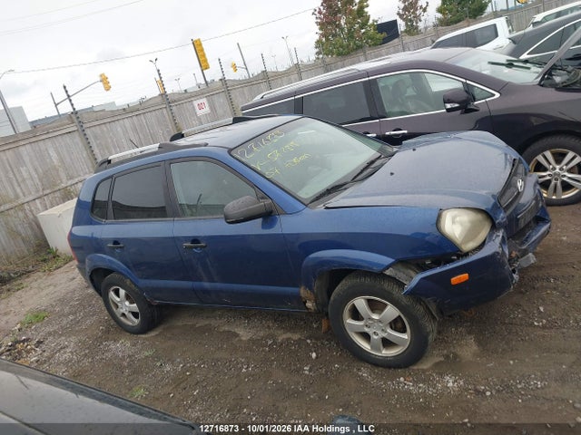 12716873 :رقم المزاد ، KM8JM12BX7U572818 vin ، 2007 Hyundai Tucson Gls مزاد بيع