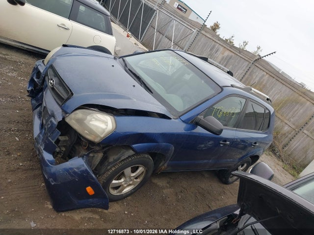12716873 :رقم المزاد ، KM8JM12BX7U572818 vin ، 2007 Hyundai Tucson Gls مزاد بيع