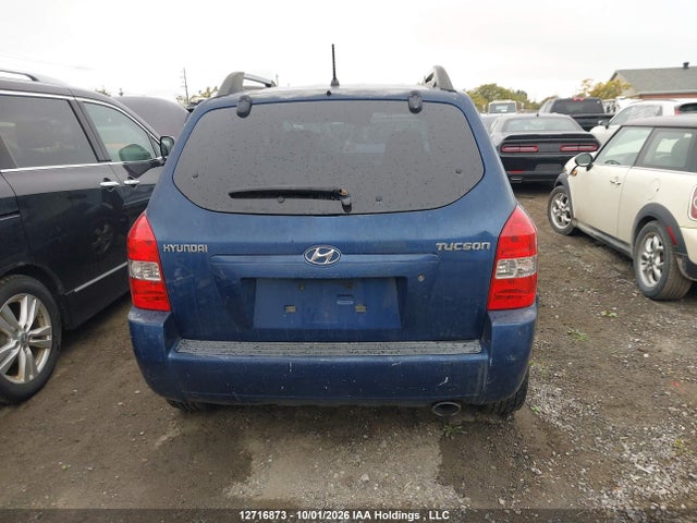 12716873 :رقم المزاد ، KM8JM12BX7U572818 vin ، 2007 Hyundai Tucson Gls مزاد بيع