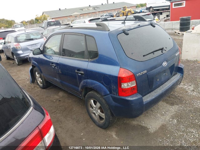 12716873 :رقم المزاد ، KM8JM12BX7U572818 vin ، 2007 Hyundai Tucson Gls مزاد بيع