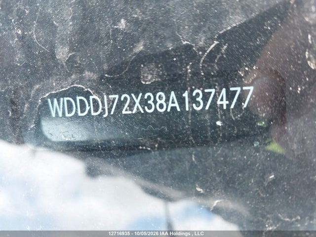 Auction sale of the 2008 Mercedes-benz Cls 550, vin: WDDDJ72X38A137477, lot number: 12716935