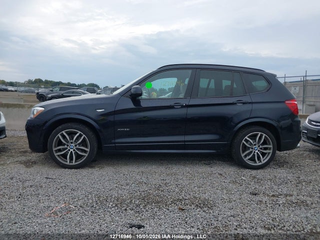 12716946 :رقم المزاد ، 5UXWX9C54H0D95928 vin ، 2017 Bmw X3 Xdrive28i مزاد بيع