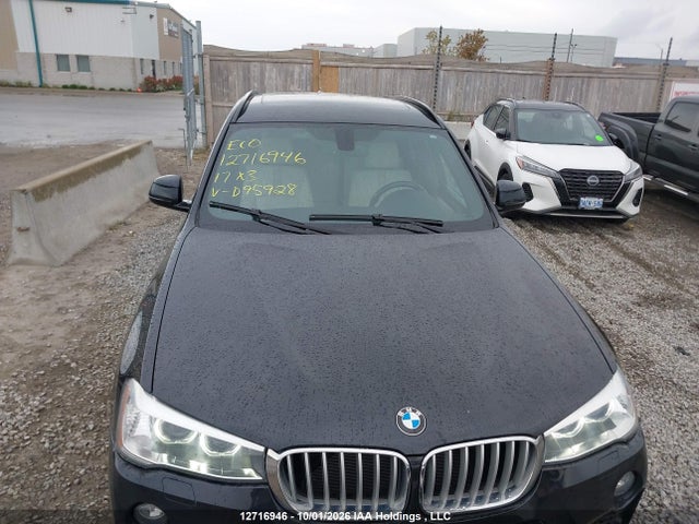 12716946 :رقم المزاد ، 5UXWX9C54H0D95928 vin ، 2017 Bmw X3 Xdrive28i مزاد بيع