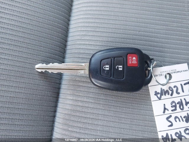 12716957 :رقم المزاد ، JTDKDTB35C1508338 vin ، 2012 Toyota Prius C مزاد بيع