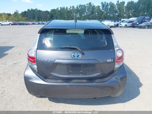 12716957 :رقم المزاد ، JTDKDTB35C1508338 vin ، 2012 Toyota Prius C مزاد بيع