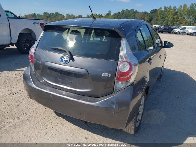 12716957 :رقم المزاد ، JTDKDTB35C1508338 vin ، 2012 Toyota Prius C مزاد بيع