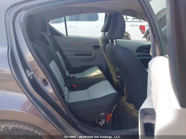 12716957 :رقم المزاد ، JTDKDTB35C1508338 vin ، 2012 Toyota Prius C مزاد بيع
