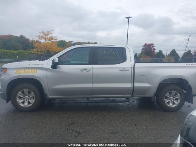 Aukcja sprzedaży 2022 Chevrolet Silverado K1500 Lt, vin: 3GCPDDEK6NG520372, numer aukcji: 12716966