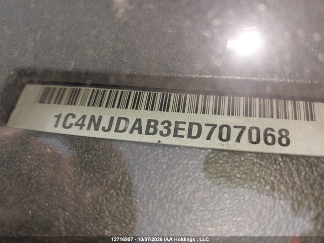 Продажа на аукционе авто 2014 Jeep Compass Sport/north, vin: 1C4NJDAB3ED707068, номер лота: 12716997