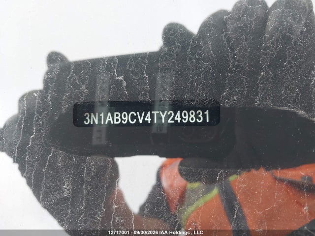 Продаж на аукціоні авто 2026 Nissan Sentra Sv, vin: 3N1AB9CV4TY249831, номер лоту: 12717001