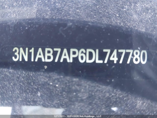 12717011 :رقم المزاد ، 3N1AB7AP6DL747780 vin ، 2013 Nissan Sentra S/sv/sr/sl مزاد بيع