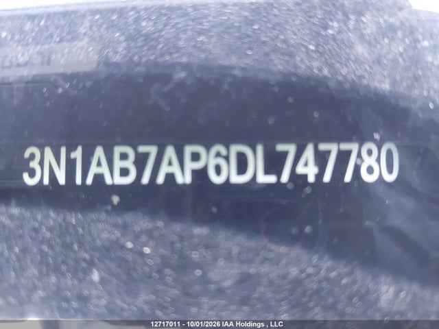 12717011 :رقم المزاد ، 3N1AB7AP6DL747780 vin ، 2013 Nissan Sentra S/sv/sr/sl مزاد بيع