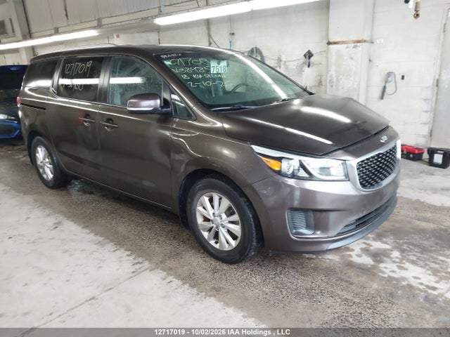 12717019 :رقم المزاد ، KNDMB5C18J6384850 vin ، 2018 Kia Sedona Lx/lx+ مزاد بيع