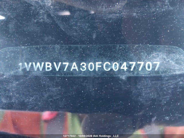 Volkswagen Passat 2015 1VWBV7A30FC047707 Image 17